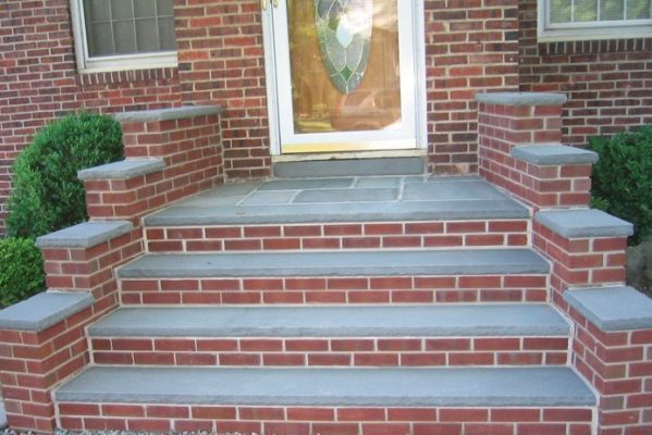 Concrete & Brick Steps